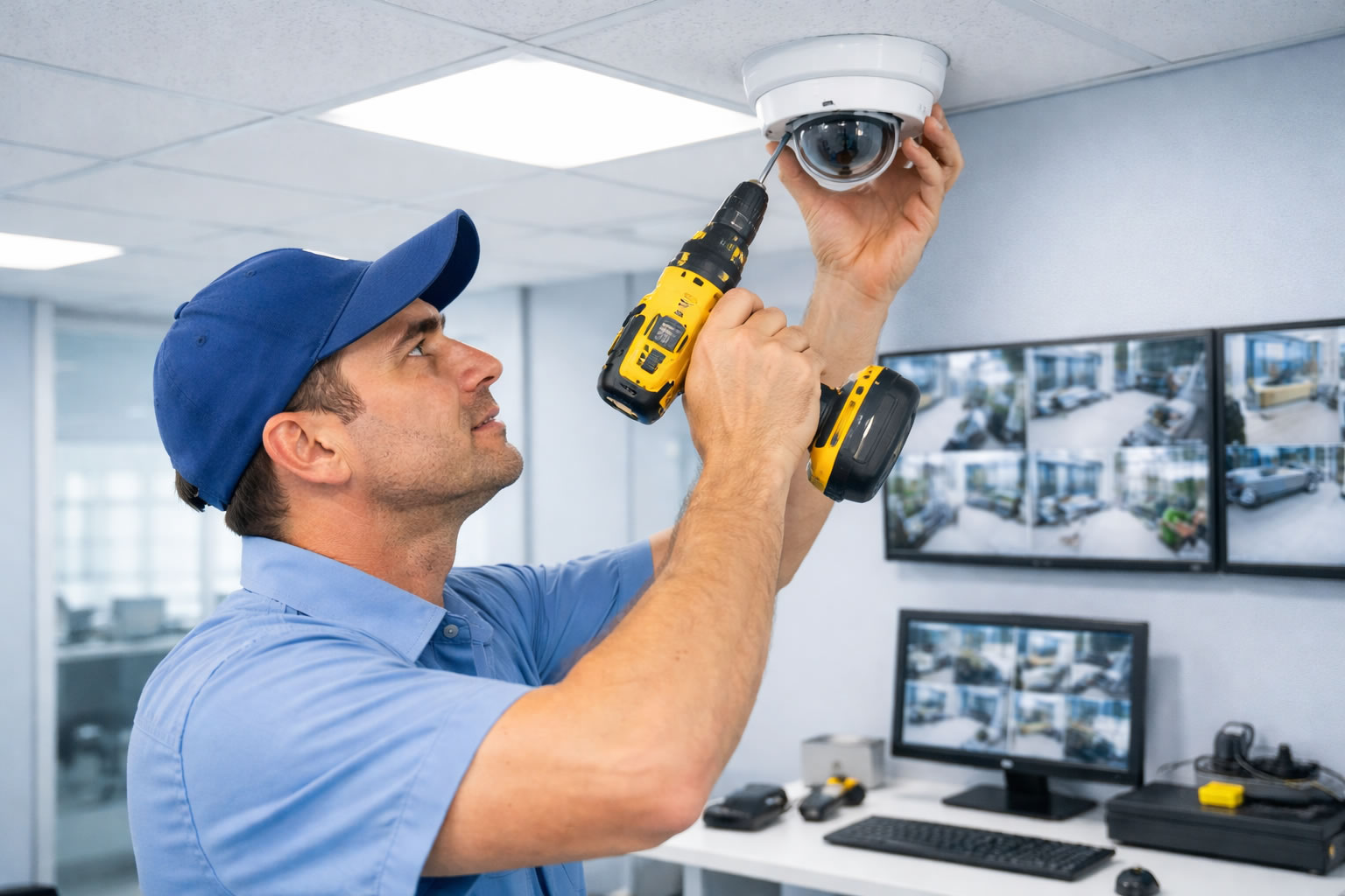 instalación cámara videovigilancia